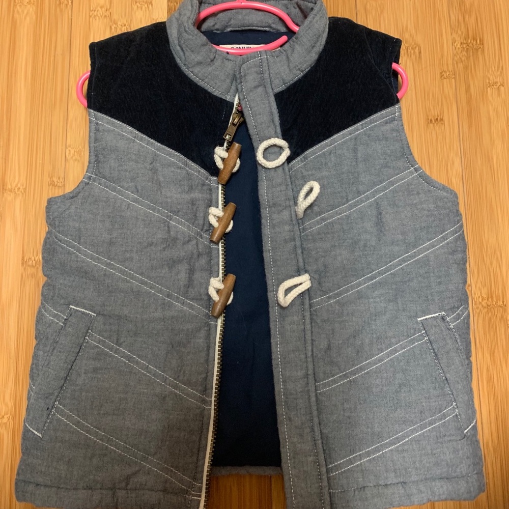 Genuine kids Osh Kosh Boys Blue Navy Puffer Vest